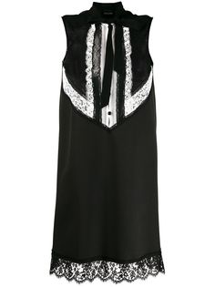 Ermanno Scervino платье-трапеция с кружевом