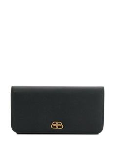 Balenciaga кошелек Thin Money с логотипом BB