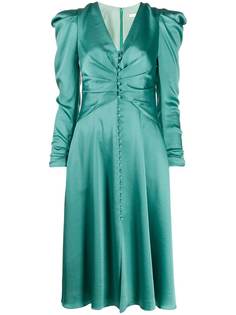 Jonathan Simkhai satin gathered dress