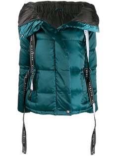 John Richmond hooded padded jacket