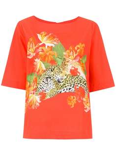 Isolda Luiza Placement printed top