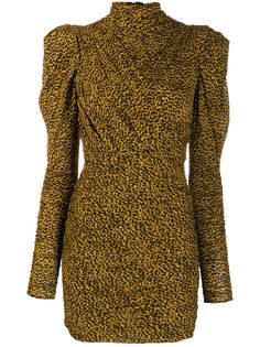 Isabel Marant платье мини с анималистичным принтом
