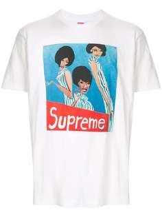 Supreme футболка с принтом