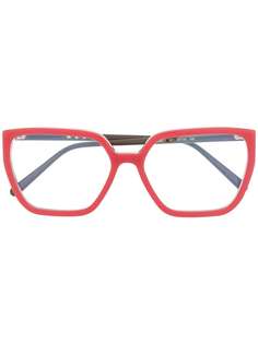Marni Eyewear очки в квадратной оправе в стиле колор-блок