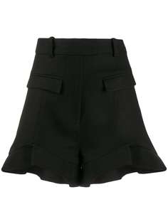 Acler ruffle trimmed shorts