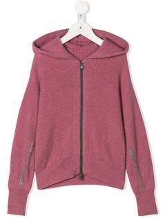 Brunello Cucinelli кашемировый кардиган на молнии