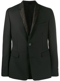 Fendi двусторонняя куртка с логотипом FF