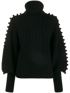 Temperley London свитер Chrissie с помпонами