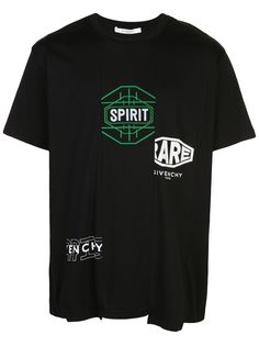 Givenchy футболка с принтом Spirit