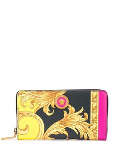 Versace кошелек с узором Barocco