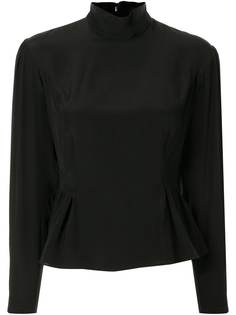 Giambattista Valli блузка с длинными рукавами и баской