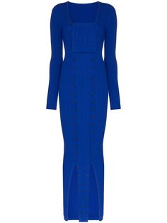 Jacquemus трикотажное платье макси La Robe Maille