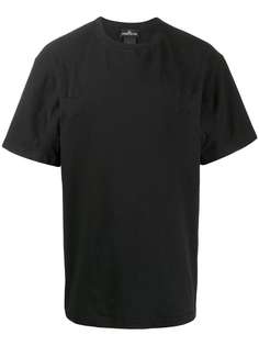 Stone Island Shadow Project футболка с отделкой в рубчик