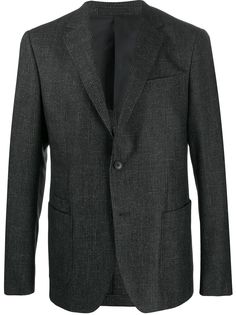 Z Zegna однобортный пиджак в клетку