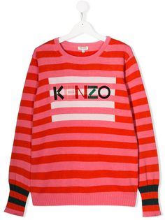 Kenzo Kids джемпер в полоску