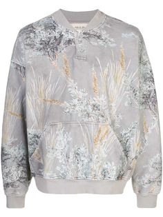 Fear Of God oversized foliage-print sweatshirt