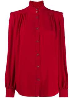 Nº21 ruffle neck shirt
