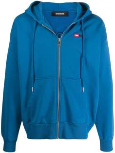 Diesel zipped up hoodie