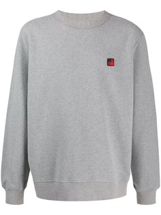 Woolrich logo patch oversized sweatshirt