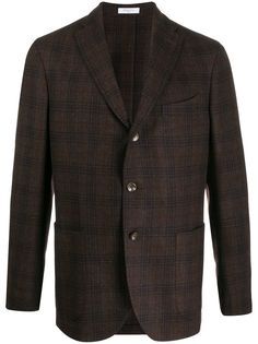 Boglioli fitted single-breasted blazer