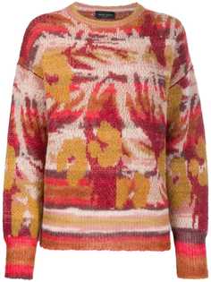 Roberto Collina embroidered long-sleeve sweater