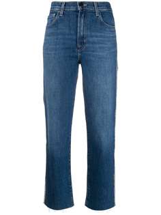 J Brand mid rise stonewashed jeans