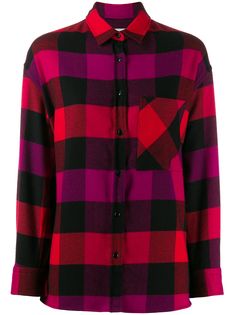 Woolrich checked print shirt