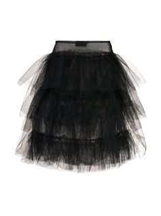 Simone Rocha layered tulle skirt