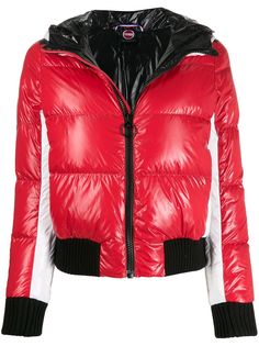 Colmar glossy-effect puffer jacket