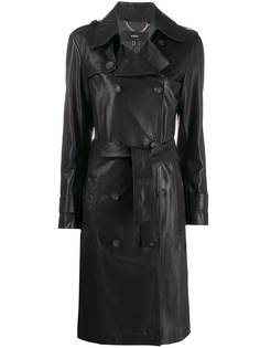 Arma slim-fit trench coat