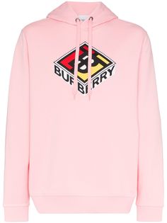 Burberry logo-print hoodie
