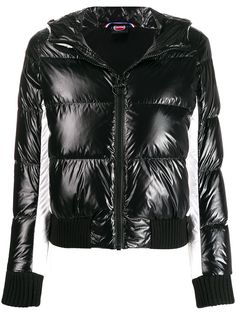 Colmar ultra-glossy hooded down jacket