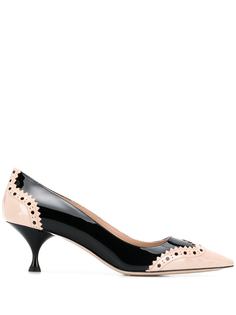 Miu Miu brogue detailing pumps