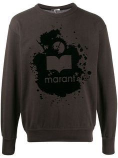 Isabel Marant logo print sweatshirt