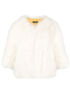 Yves Salomon collarless jacket