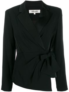 Diane von Furstenberg tied waist blazer
