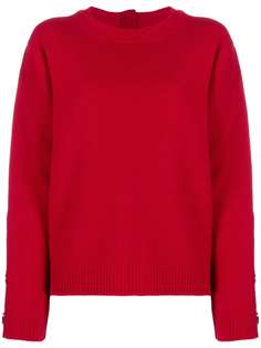 Nº21 embellished zipped jumper