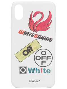 Off-White чехол для iPhone XS MAX с принтом