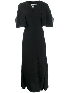 Jil Sander платье с открытым воротником