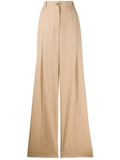 Nina Ricci длинные брюки широкого кроя