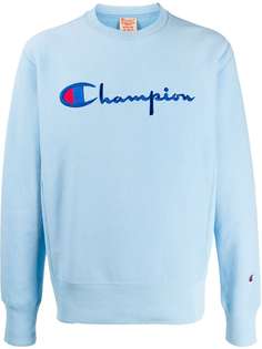 Champion толстовка с вышитым логотипом