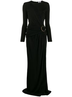 Elisabetta Franchi платье асимметричного кроя с вырезами