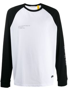 Moncler топ с логотипом