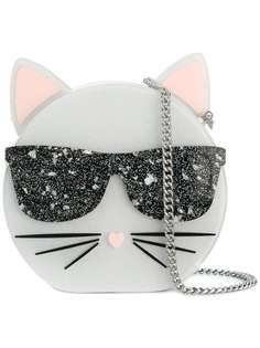 Karl Lagerfeld клатч Ikonick Choupette Minaudiere