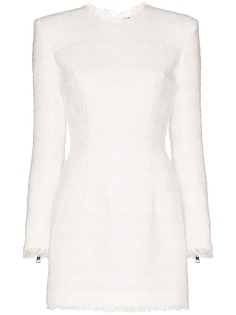Balmain твидовое платье мини