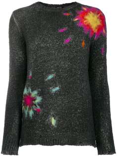 Avant Toi свитер с цветочным принтом