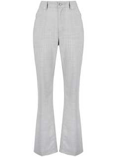 Mm6 Maison Margiela расклешенные брюки с завышенной талией