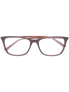 Calvin Klein солнцезащитные очки в прямоугольной оправе