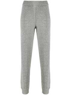 Theory whipstitch track trousers