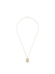 Pascale Monvoisin колье Gaia №1 Rutil Quartz из желтого золота с рутилированным кварцем